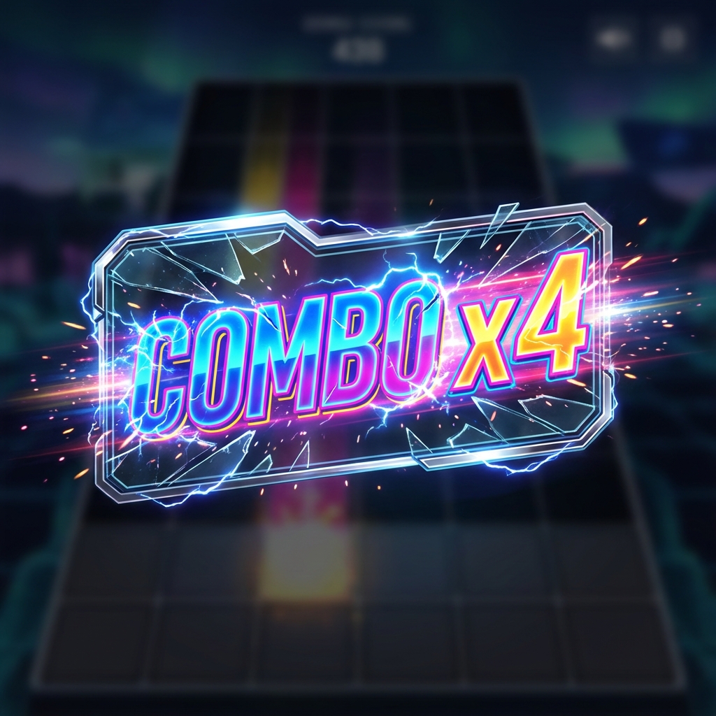 High energy combo streak indicator